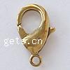 Brass Lobster Claw Clasp, plated Approx 3.2mm 