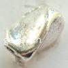 Zinc Alloy Nugget Beads, Helix, plated Approx 