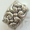 Zinc Alloy European Beads, Drum, plated, without troll Approx 3mm, Approx 