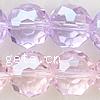 Oval Crystal Beads, faceted Approx 1mm Inch 