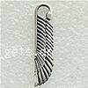 Thailand Sterling Silver Pendants, Feather Approx 3mm 
