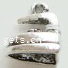 Zinc Alloy Pendant Components, Iron Shape, plated Approx 2mm 