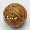 Dyed Wood Beads, Round, original color, 10mm Approx 2.5mm 