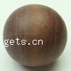Dyed Wood Beads, Round, painted, large hole Approx 4.5mm 