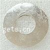 Zinc Alloy Pendant Components, Donut, plated Approx 13mm 