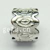 Zinc Alloy European Beads, Drum, plated, without troll Approx 4mm 