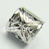 Zinc Alloy European Beads, Round Tube, plated, without troll 8mm Approx 4mm 
