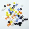 Mixed Glass Seed Beads, Round, solid color, mixed colors 