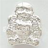 Zinklegierung European Perlen, Buddha, plattiert, ohne troll, keine, 16x12mm, Bohrung:ca. 4mm, verkauft von PC