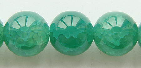 Natürliche grüne Achat Perlen, Grüner Achat, rund, verschiedene Größen vorhanden, Bohrung:ca. 1-1.5mm, Länge:ca. 15.5 ZollInch, verkauft von Strang