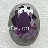Cubic Zirconia Jewelry Pendants, Oval, faceted Approx 1.5mm 