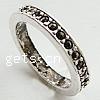 Zinc Alloy Bezel Ring Setting, Donut, plated Approx 16mm 