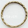 Zinc Alloy Linking Ring, Donut, plated, hammered Approx 20mm 