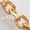 Brass Oval Chain, handmade, twist oval chain & South Korea Imported lead & cadmium free 