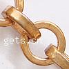 Brass Circle Chain, Donut, South Korea Imported lead & cadmium free 