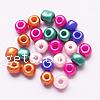 Mixed Glass Seed Beads, Round, painted, mixed colors, 1.9mm Approx 1mm, Approx 