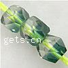 Natural Green Quartz Beads, Rondelle Inch, Approx 