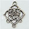 Zinc Alloy Chandelier Components, Flower, plated, 1/3 loop nickel, lead & cadmium free Approx 2mm 