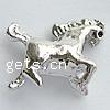 Zinc Alloy European Beads, Horse, plated, without troll nickel, lead & cadmium free Approx 4.2-4.5mm 