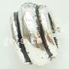 Zinc Alloy European Beads, Rondelle, plated Approx 6mm, Approx 