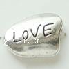 Zinc Alloy Message Beads, Nuggets, plated lead free Approx 1.5mm, Approx 