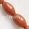 Goldstone Beads, Oval Approx 1mm .5 Inch, Approx 
