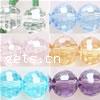 Imitation CRYSTALLIZED™ Crystal Beads, Round & faceted, mixed colors Inch 