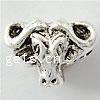 Zinc Alloy European Beads, Sheep, plated, without troll Approx 4.3mm 