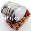 Handmade Lampwork Beads, Rectangle, 19x13x8mm, Hole:Approx 2MM, Sold by PC