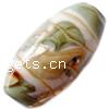 Handmade Lampwork Beads, Oval, 20x10mm, Hole:Approx 2MM, Sold by PC