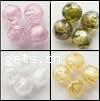 Cubic Zirconia bijoux perles, zircon cubique, Rond, facettes, plus de couleurs à choisir, Vendu par PC