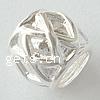 Sterling Silver European Beads, 925 Sterling Silver, Drum, plated, without troll Approx 5mm 