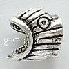 Zinc Alloy European Beads, Fish, plated Approx 4.5mm 