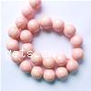 Dyed Wood Beads, Round, painted, large hole Approx 4mm 