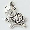 Zinc Alloy Animal Pendants, Turtle, plated Approx 1.5mm 