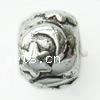 Zinc Alloy European Beads, Rondelle, plated Approx 4mm, Approx 
