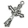 Zinc Alloy Cross Pendants, Crucifix Cross Approx 1mm, Approx 