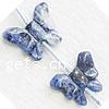 Sodalite Gemstone Beads, Animal, 20x17mm, Sold per 16-Inch Strand