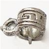 Zinc Alloy Bail Beads, Rondelle, plated cadmium free Approx 2mm, Approx 