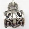 Zinc Alloy Bail Beads, Tube, plated cadmium free Approx 1mm, Approx 