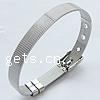 Watch Band, Stainless Steel, original color .3 Inch 