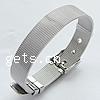 Watch Band, Stainless Steel, original color .5 Inch 