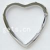 Iron Key Split Ring, Heart 