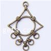 Zinc Alloy Chandelier Components, Rhombus, plated, 1/5 loop nickel, lead & cadmium free Approx 3mm, Approx 