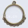 Zinc Alloy Chandelier Components, Donut, plated, 1/9 loop nickel, lead & cadmium free, 32mm Approx 1-2mm, Approx 