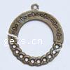 Metal Alloy Chandelier Component, Round, plated 33mm Approx 1-2mm 