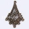 Zinc Alloy Chandelier Components, Rhombus, plated, 1/5 loop cadmium free Approx 