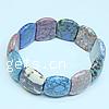Turquoise Bracelets, Rectangle Approx 7.5 Inch 