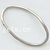Sterling Silver Linking Ring, 925 Sterling Silver, Oval, plated, smooth 
