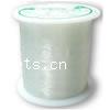 Crystal Thread, with plastic spool, without elastic, white, 0.25mm m  